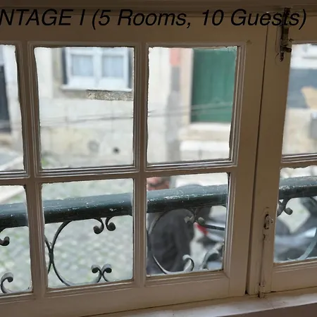 Alfama Vintage 1 Guests - Alfama Vintage 2 Five Guests - Alfama Vintage 3 Three Guests Lizbona